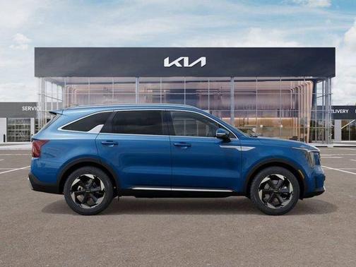 Blue 2026 Kia Sorento Hybrid EX
