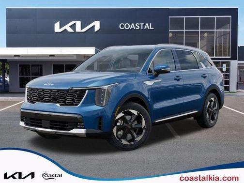 Blue 2026 Kia Sorento Hybrid EX