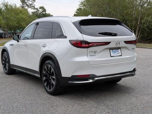 Rhodium White Metallic 2024 Mazda CX-90 PHEV Premium Plus
