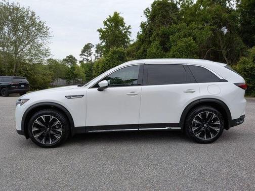 Rhodium White Metallic 2024 Mazda CX-90 PHEV Premium Plus