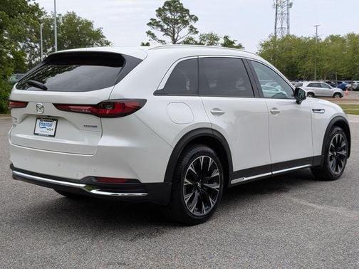 Rhodium White Metallic 2024 Mazda CX-90 PHEV Premium Plus