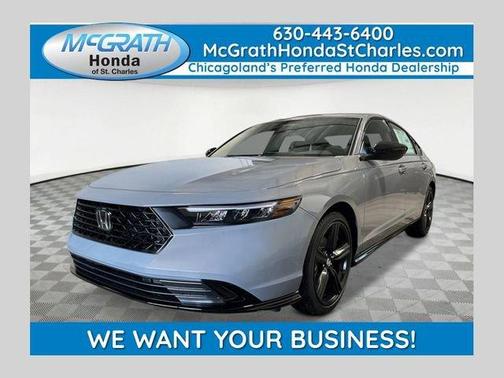 Urban Gray Pearl 2026 Honda Accord Hybrid Sport-L