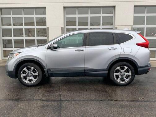 Lunar Silver Metallic 2017 Honda CR-V EX-L