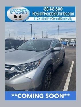 Lunar Silver Metallic 2017 Honda CR-V EX-L