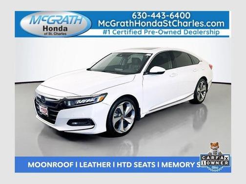 Platinum White Pearl 2019 Honda Accord EX-L 2.0T