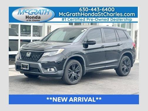 Crystal Black Pearl 2021 Honda Passport Sport