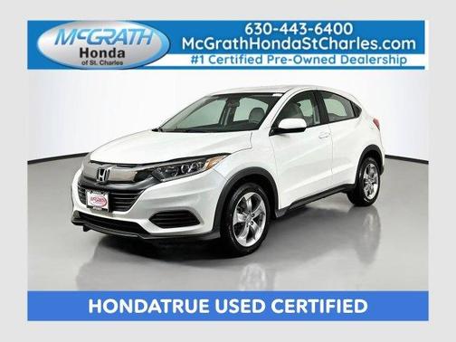 Platinum White Pearl 2021 Honda HR-V LX