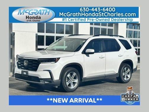 Platinum White Pearl 2024 Honda Pilot EX-L