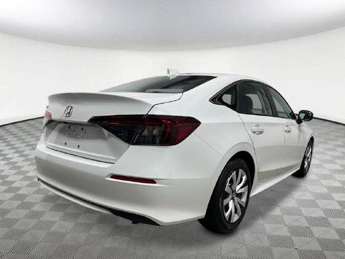 Platinum White Pearl 2026 Honda Civic LX