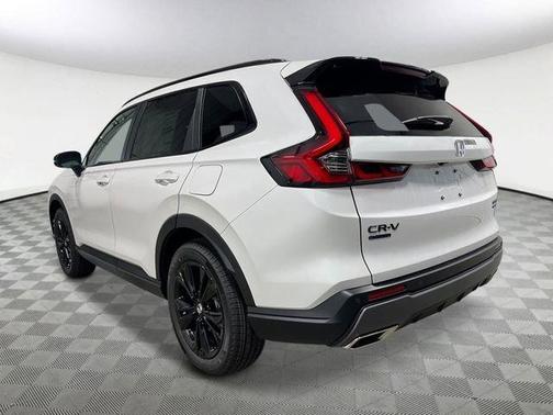 Platinum White Pearl 2026 Honda CR-V Hybrid Sport Touring