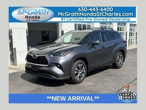Magnetic Gray Metallic 2021 Toyota Highlander XLE