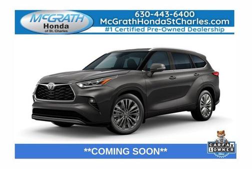Magnetic Gray Metallic 2021 Toyota Highlander XLE