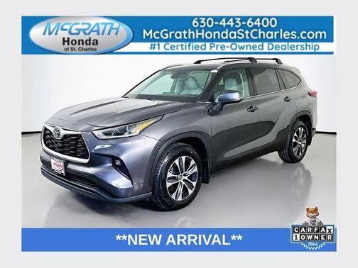 Magnetic Gray Metallic 2021 Toyota Highlander XLE