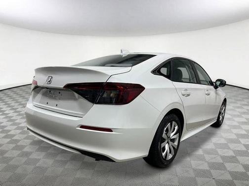 Platinum White Pearl 2026 Honda Civic LX