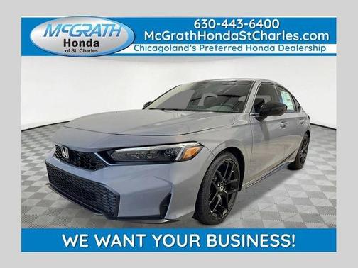 Urban Gray Pearl 2026 Honda Civic Sport