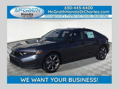 Meteorite Gray Metallic 2026 Honda Civic Hybrid Sport Touring