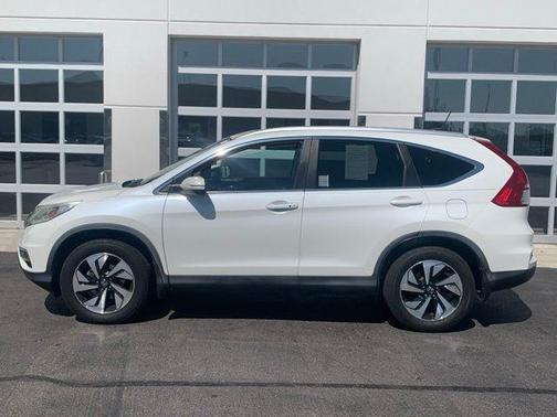 White Diamond Pearl 2015 Honda CR-V Touring