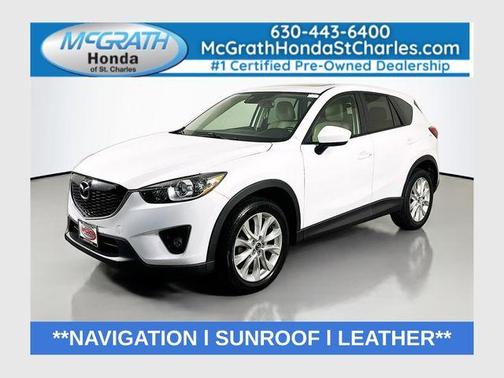 Crystal White Pearl Mica 2014 Mazda CX-5 Grand Touring