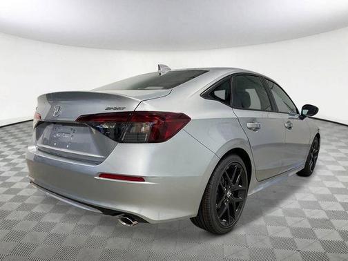 Solar Silver Metallic 2026 Honda Civic Sport
