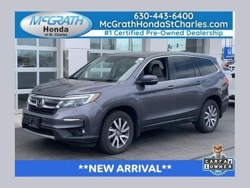 Modern Steel Metallic 2021 Honda Pilot EX