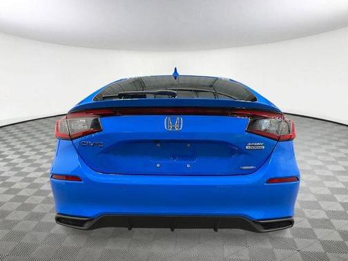 Boost Blue Pearl 2026 Honda Civic Hybrid Sport Touring