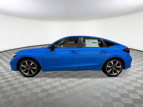 Boost Blue Pearl 2026 Honda Civic Hybrid Sport Touring