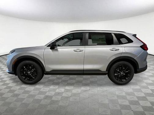 Solar Silver Metallic 2026 Honda CR-V Hybrid Sport-L