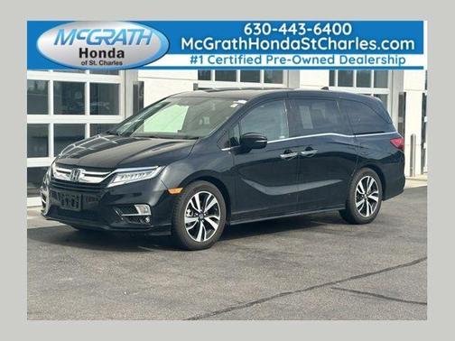 Crystal Black Pearl 2020 Honda Odyssey Elite