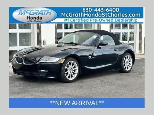 Black Sapphire Metallic 2007 BMW Z4 3.0i Roadster