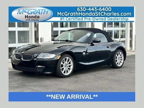 Black Sapphire Metallic 2007 BMW Z4 3.0i Roadster