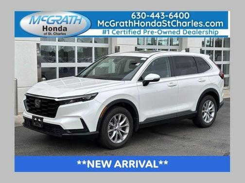 Platinum White Pearl 2024 Honda CR-V EX