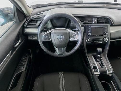 Modern Steel Metallic 2018 Honda Civic LX