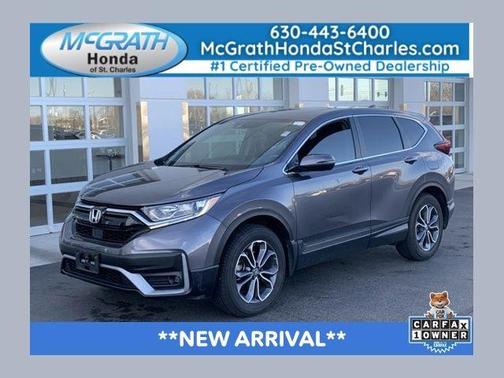 Modern Steel Metallic 2021 Honda CR-V EX-L