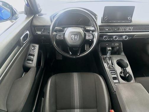 Aegean Blue Metallic 2022 Honda Civic Sport