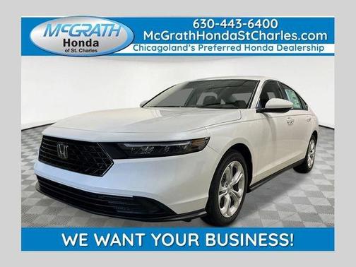 Platinum White Pearl 2026 Honda Accord LX