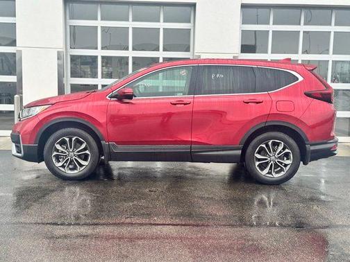 Radiant Red Metallic 2021 Honda CR-V EX-L