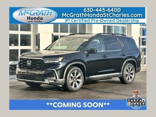 Crystal Black Pearl 2023 Honda Pilot Elite