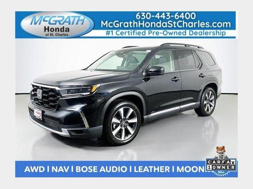 Crystal Black Pearl 2023 Honda Pilot Elite