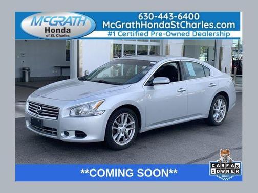 Brilliant Silver 2014 Nissan Maxima S