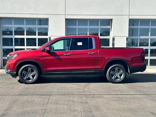 Red 2023 Honda Ridgeline RTL-E