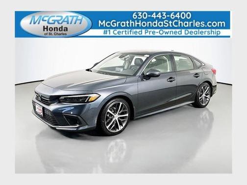 Meteorite Gray Metallic 2024 Honda Civic Touring