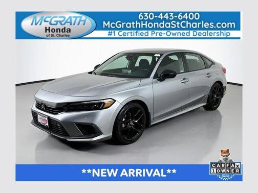 Lunar Silver Metallic 2024 Honda Civic Sport