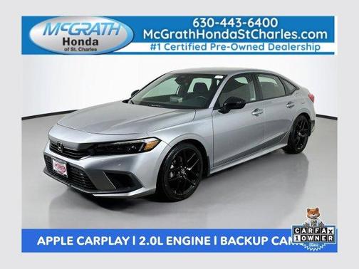 Lunar Silver Metallic 2024 Honda Civic Sport