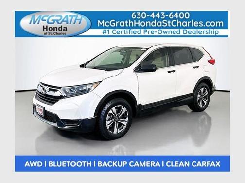 White Diamond Pearl 2017 Honda CR-V LX