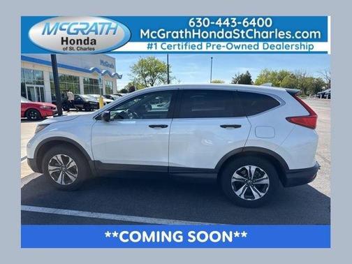White Diamond Pearl 2017 Honda CR-V LX