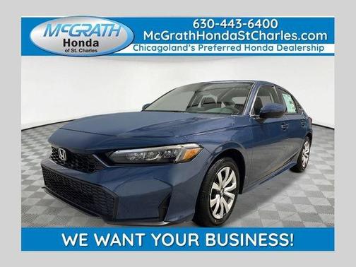 Blue Lagoon 2026 Honda Civic LX