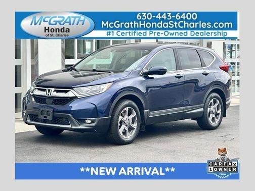 Obsidian Blue Pearl 2019 Honda CR-V EX