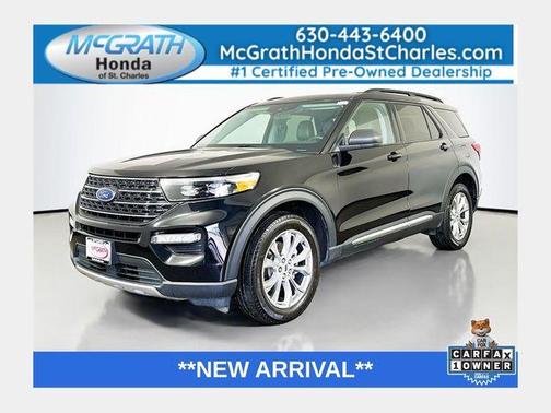 Agate Black Metallic 2024 Ford Explorer XLT