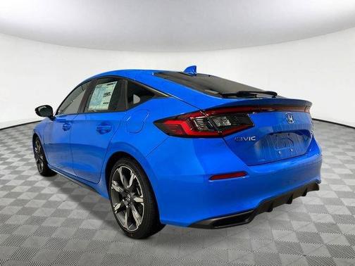 Boost Blue Pearl 2026 Honda Civic Hybrid Sport Touring