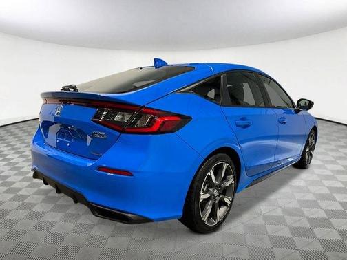 Boost Blue Pearl 2026 Honda Civic Hybrid Sport Touring